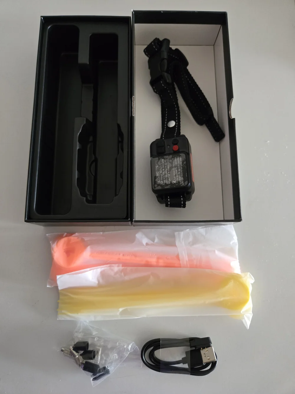 ZF500 GPS Wireless Dog Fence Collar - Black